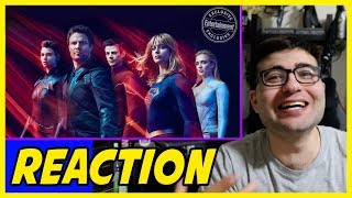 SDCC Arrowverse Sizzle Trailer REACTION  CaptainFizman [upl. by Alli]