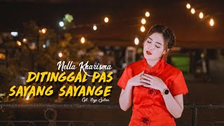 Nella Kharisma  Ditinggal Pas  Dangdut Official Music Video [upl. by Ahsirak515]