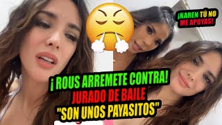 ROSANGELA ESPINOZA ARREMETE CONTRA JURADO DE BAILE EN EEG quotNO HAN GANADO NINGUNA COPAquot [upl. by Erdua]