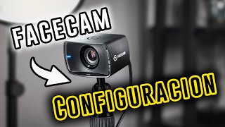 ElGato FACECAM Configuracion Y La MEJOR Camara Para STREAMING 2022 [upl. by Olrak451]