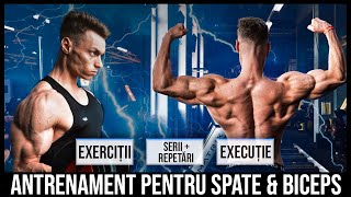 ANTRENAMENTUL MEU PENTRU SPATEampBICEPS 100 EXPLICAT [upl. by Minne]