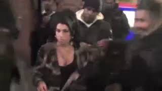 RARE PAPARAZZI FOOTAGE Amy Winehouse leaving the Hawley Arms Pub Camden March 4 2011 [upl. by Ajak377]