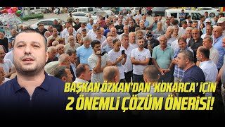 BAŞKAN ÖZKAN’DAN ‘KOKARCA’ İÇİN 2 ÖNEMLİ ÇÖZÜM ÖNERİSİ [upl. by Adnohr68]