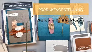 Produktreihe Getöpferte Strukturen von StampinUp  DSP Elegante Töpferkunst [upl. by Grega]