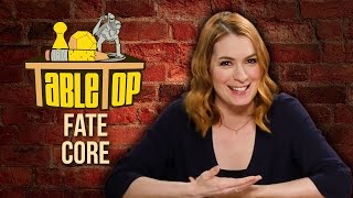 TableTop Wil Wheaton Plays FATE CORE w Felicia Day John Rogers amp Ryan Macklin [upl. by Freud]