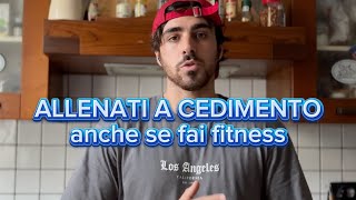 Perché allenarti a cedimento può aiutarti a migliorare anche se NON sei in BodyBuilder [upl. by Valencia]