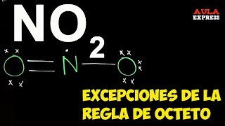 QUÍMICA Excepciones Regla Octeto Enlace Covalente  NO NO2 BeH2BF3 BACHILLERATO AULAEXPRESS [upl. by Rob331]