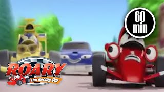 Roary the Racing Car Official  Roarys Demolition Derby  1 HOUR  Videos For Kids  Full Episodes [upl. by Asiel]