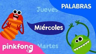 Siete Días  Los días de la Semana  Aprender Palabras  Pinkfong Canciones Infantiles [upl. by Gerius]