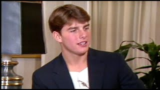 Rewind 19yearold Tom Cruise interview from 1981 movie quotTapsquot [upl. by Kcirderfla410]