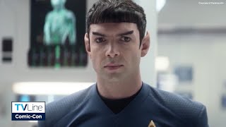 Star Trek Strange New Worlds Season 3  Ethan Peck Interview  ComicCon 2024 [upl. by Giddings]