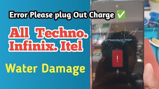 Error please plus out Charge All Techno Itel Infinix infinix mobilephone repairing [upl. by Julietta5]