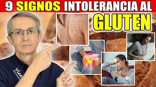 Síntomas INTOLERANCIA al Gluten 9 SIGNOS TEMPRANOS que Eres Intolerante al Gluten No Celíaco [upl. by Nedia]