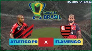 AO VIVO  ATLÃ‰TICO PARANAENSE X FLAMENGO  COPA DO BRASIL  BP 23 [upl. by Atalayah]