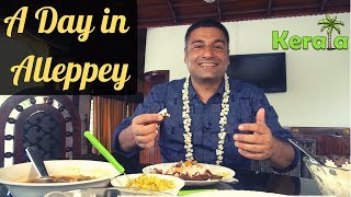 Alleppey Alappuzha Kerala Backwaters Episode 11 Houseboat tour Karimeen street food [upl. by Shandeigh272]