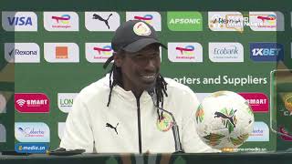 Conférence de presse après match Sénégal vs Guinéen 20 du coach Aliou Cissé [upl. by Learsiy]