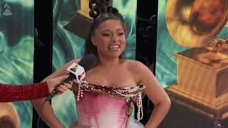 Eryn Allen Kane Red Carpet Interview  2024 GRAMMYs [upl. by Ribaudo]