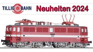 Tillig Modellbahn Neuheiten 2024  Spur TT H0 und Schmalspur [upl. by Aicercul355]