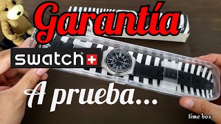 Poniendo a prueba la garantía de los relojes Swatch 1ra parte [upl. by Diena]