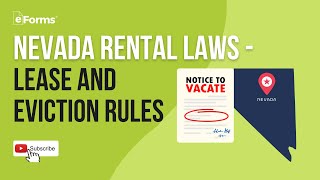 Nevada Rental Laws Lease and Eviction Rules [upl. by Aelber]