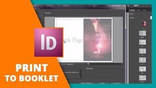 How to quotPrint Bookletquot in InDesign  BOOK DESIGN [upl. by Nerti]