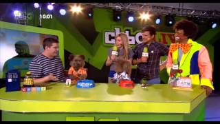 CBBC LIVE IN LEEDS Saturday 27th July 2013  Morning Continuity [upl. by Ariec]