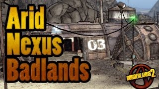 Borderlands 2 Arid Nexus Badlands All Challenges [upl. by Tati271]