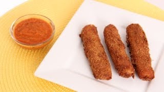 Homemade Mozzarella Sticks Recipe  Laura Vitale  Laura in the Kitchen Episode 597 [upl. by Bayer]