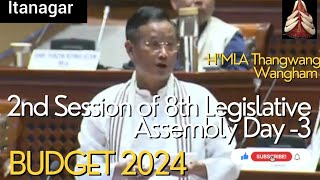 MLA Sri Thangwang Wangham Second Season Budget [upl. by Rettuc]