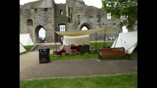 Viking vs Saxon at Newark Castle Regia Anglorum Viking Reenactment [upl. by Iolenta706]