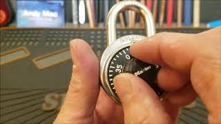 544 Quick and easy way to get your lost combination back to your lock No math [upl. by Annal806]