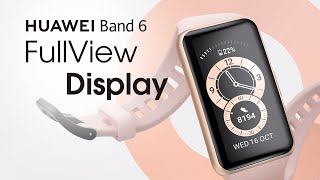 HUAWEI Band 6  FullView Display [upl. by Itnahs]