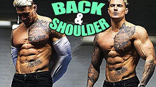 Try This Mass Building BackShoulder Workout [upl. by Marrilee200]