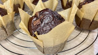 MUFFINS CHOCOLAT ULTRA MOELLEUX [upl. by Adnuahsar]