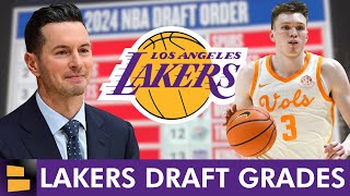 Los Angeles Lakers Draft Grades Dalton Knecht Draft Reaction amp Analysis  2024 NBA Draft [upl. by Atinehc]