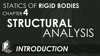 Statics of Rigid Bodies Chapter 4 Structural Analysis Introduction PH [upl. by Amity]