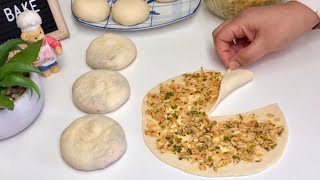 Sans Viande et sans Oeufs‼️Recette Spéciale de Pain garni à la poêle🍳tellement Délicieux😋👌 [upl. by Imelida]