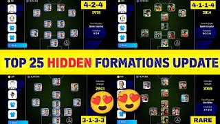 New Formations Update With Playstyle Guide In eFootball 2024 Mobile  Formation Update [upl. by Anilrac755]