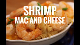 Shrimp with Macaroni and Cheese [upl. by Ahsilrak610]