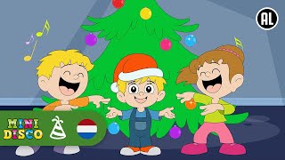 SAMEN TUIGEN WE DE KERSTBOOM OP  Kerstliedjes  Minidisco [upl. by Bryn]