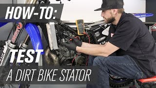 How To Test a Dirt Bike Stator [upl. by Cath]