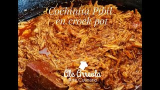 Cochinita Pibil en olla de lento cocimiento [upl. by Yasmin525]