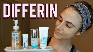 Differin skin care routine for dark spots and melasma Dr Dray [upl. by Rici532]