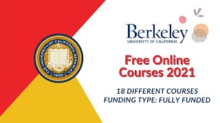 Free Online Courses by University of California Berkeley  Certificate at the end  Enroll Now [upl. by Lajet]