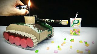 How To Make an Amazing War Tank That Shoot Candy [upl. by Engis]