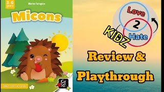 Micons  Review amp Playthrough  Love 2 Hate Kidz [upl. by Meehsar]