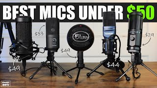 Best Microphones For Singing Streaming Under 50 On Amazon  Best Microphones Under 50 [upl. by Hairaza]