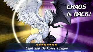 CHAOS DRAGONS NEVER DIE Light And Darkness Dragon Deck YuGiOh Master Duel [upl. by Rez360]