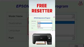 Free Epson L1210 L3210 L3250 L3251 L3260 L5290 Reset Tool epsonl3250 epsonl3210 [upl. by Devan]