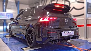 2022 VW Golf 8 R 400HP feat Akrapovic OPF Delete Exhaust  Eventuri Intake [upl. by Nnylaf256]